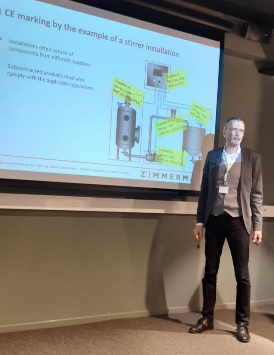 Martin Zimmermann Speaker auf der NORDIC Techkomm 2022 in Stockholm